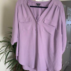 Torrid Purple Blouse Women's Size 1